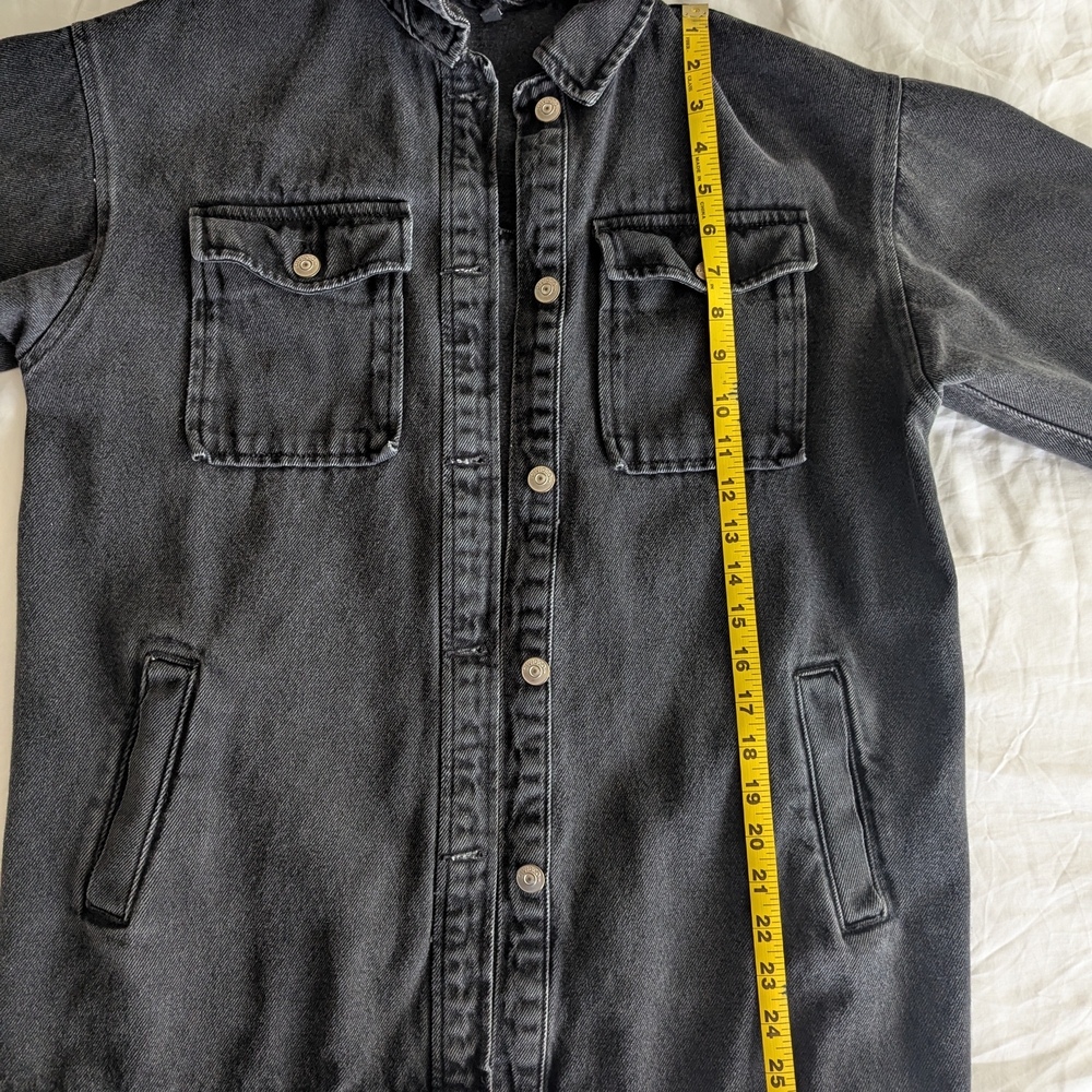 H&M Black Jean Jacket